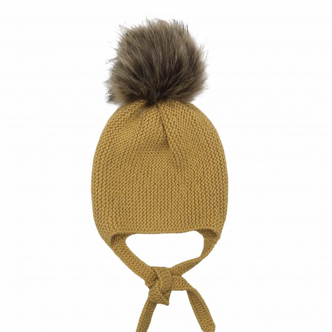 Gorro con pompón - AMARILLO - Kiabi - 5.00€